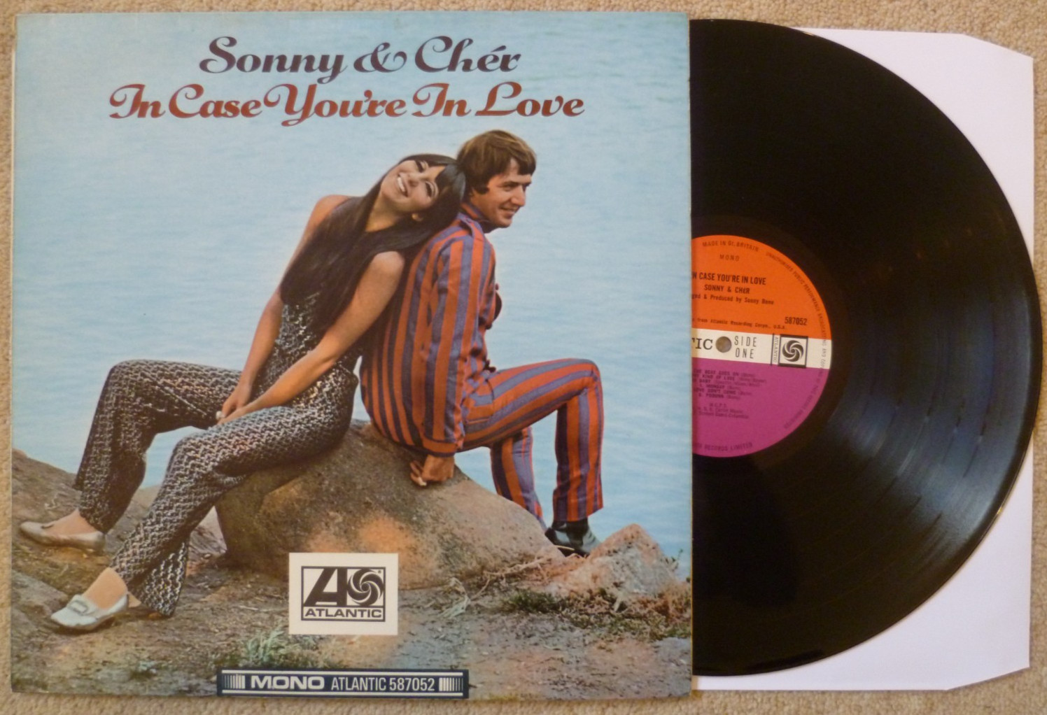 Sonny & Cher In Case You're In Love Original 1967 UK Vinyl Mono LP    VG+/VG+