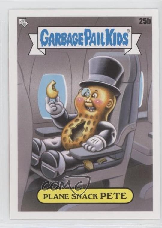 2023 Topps Garbage Pail Kids Go on Vacation Plane Snack Pete #25b 0f3j
