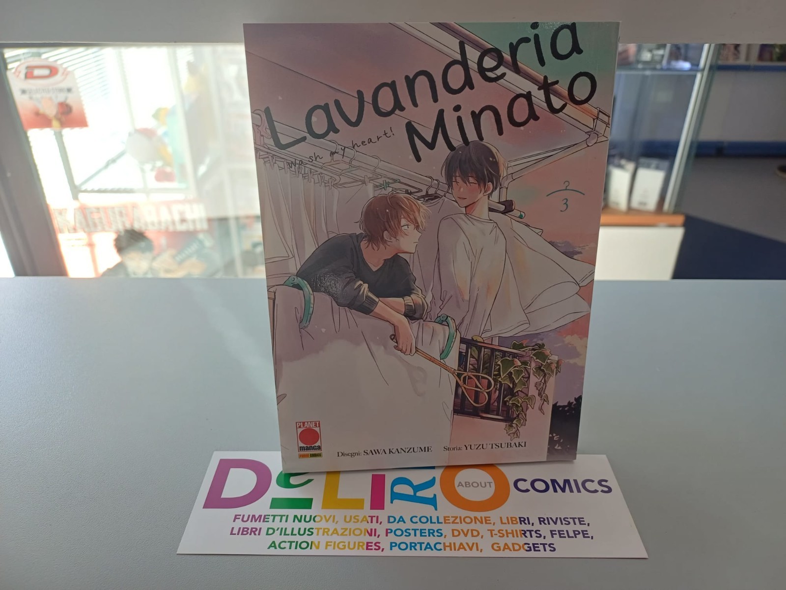LAVANDERIA MINATO - WASH MY HEART! N.3 - IN ITALIANO Ed. PLANET MANGA SCONTO 5%