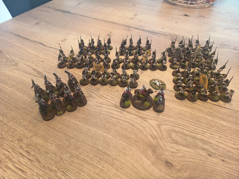 Ejército 28mm napoleónico austriaco, Black power o muskets