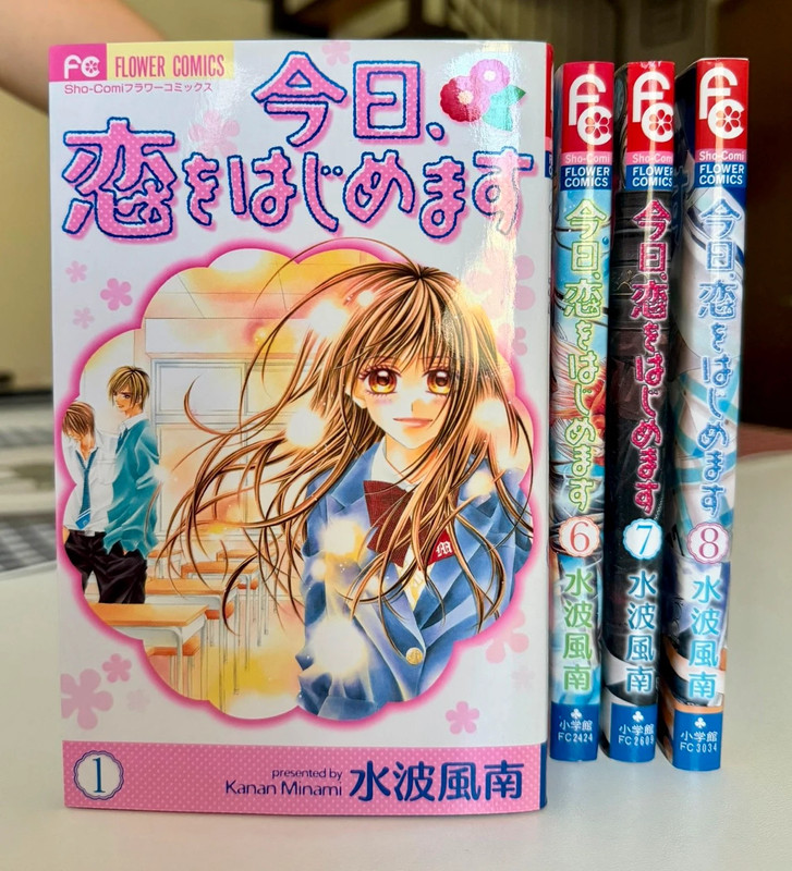 Kyō, koi wo hajimemasu - manga in giapponese.