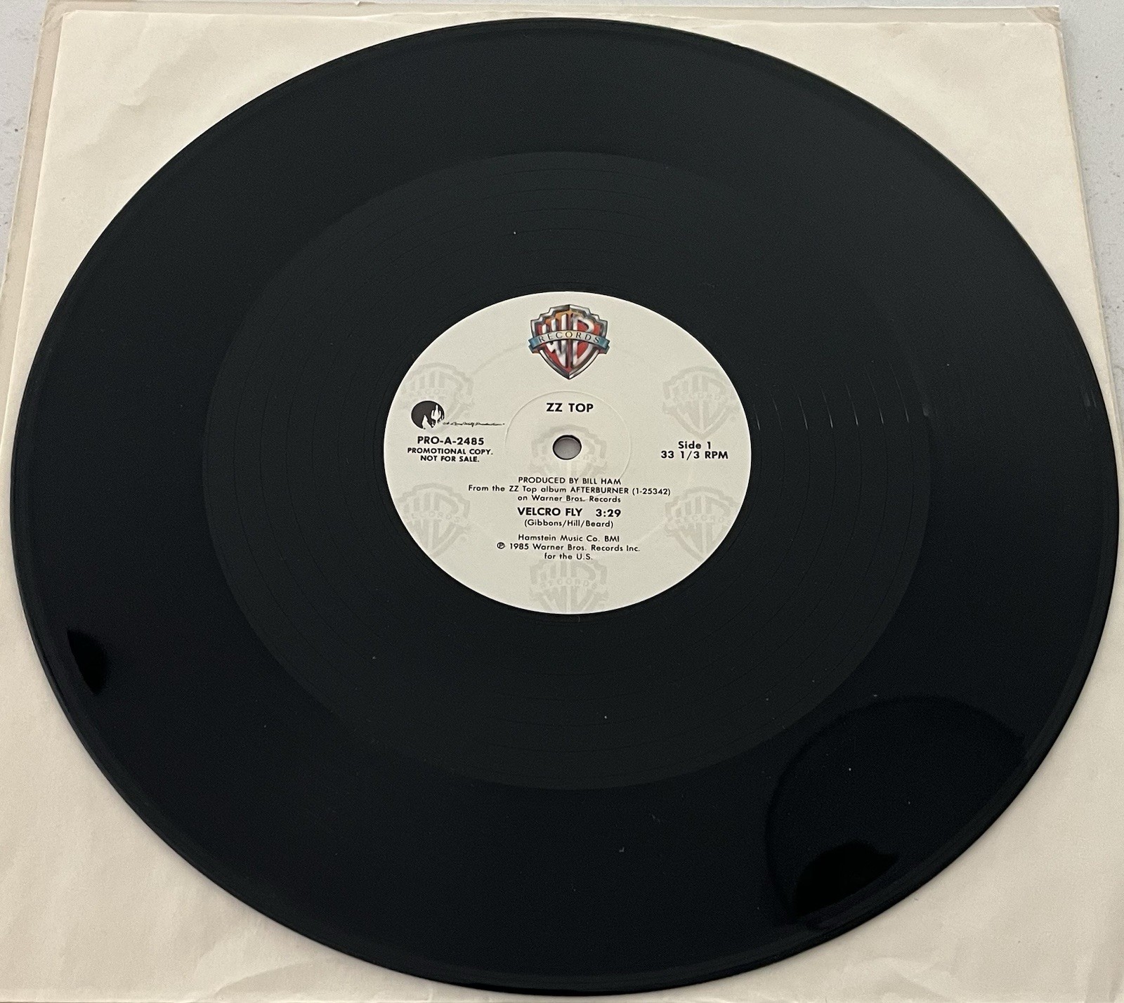 ZZ Top~Song Title VelcroFly/12”-Promo Single-NM Vinyl/NM+ Labels/EXStock Cover
