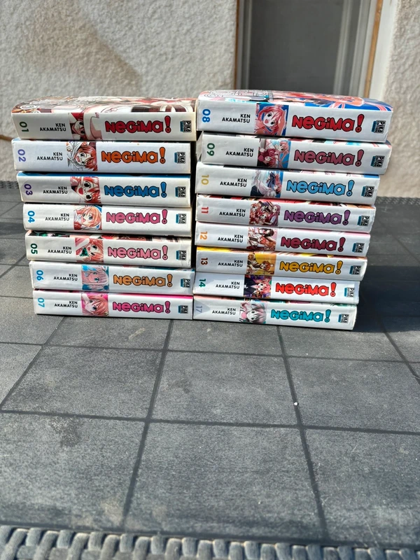 Lot de manga negima