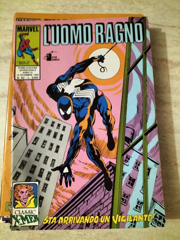 Fumetto L'Uomo Ragno n. 62 Star Comics (1990) Sta Arrivando un Vigilante