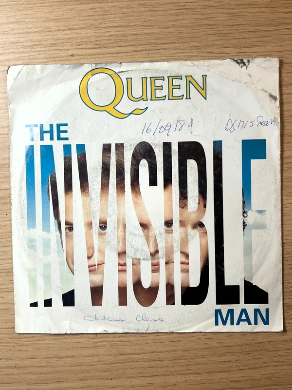 Queen - The Invisible Man 7" Vinyl Single Parlophone 1989