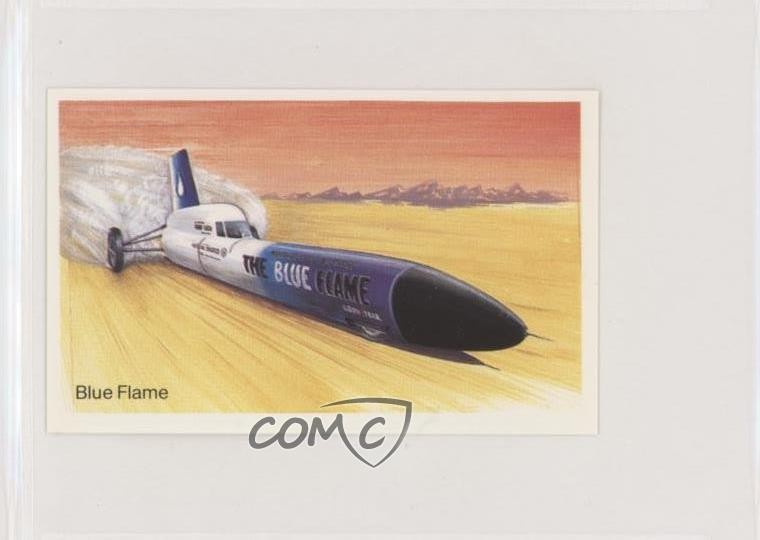 1982 Wills Embassy World of Speed Tabacco Fiamma Blu #18 z6d