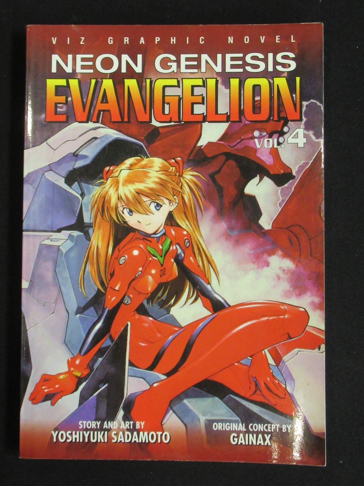 Neon Genesis Evangelion Vol 4 Yoshiyuki Sadamoto Viz graphic novel