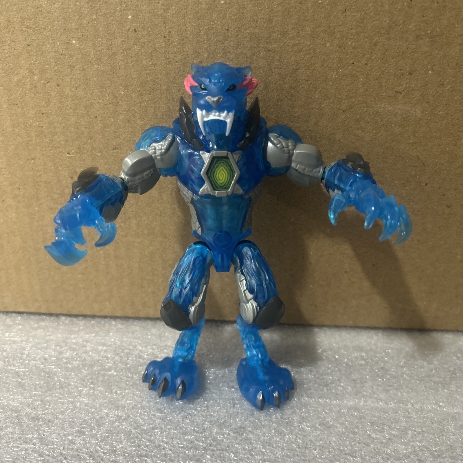 Mr Beast LAB Mutators Iconic Panther 5.5" Blue Action Figure