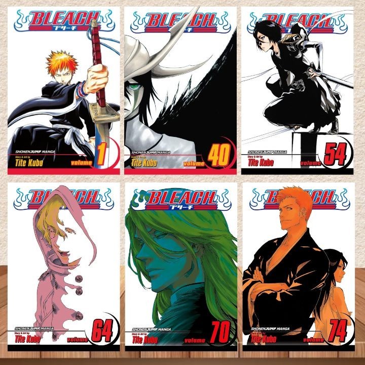 Bleach Manga vol 1-74 - Set mezzo/completo inglese 