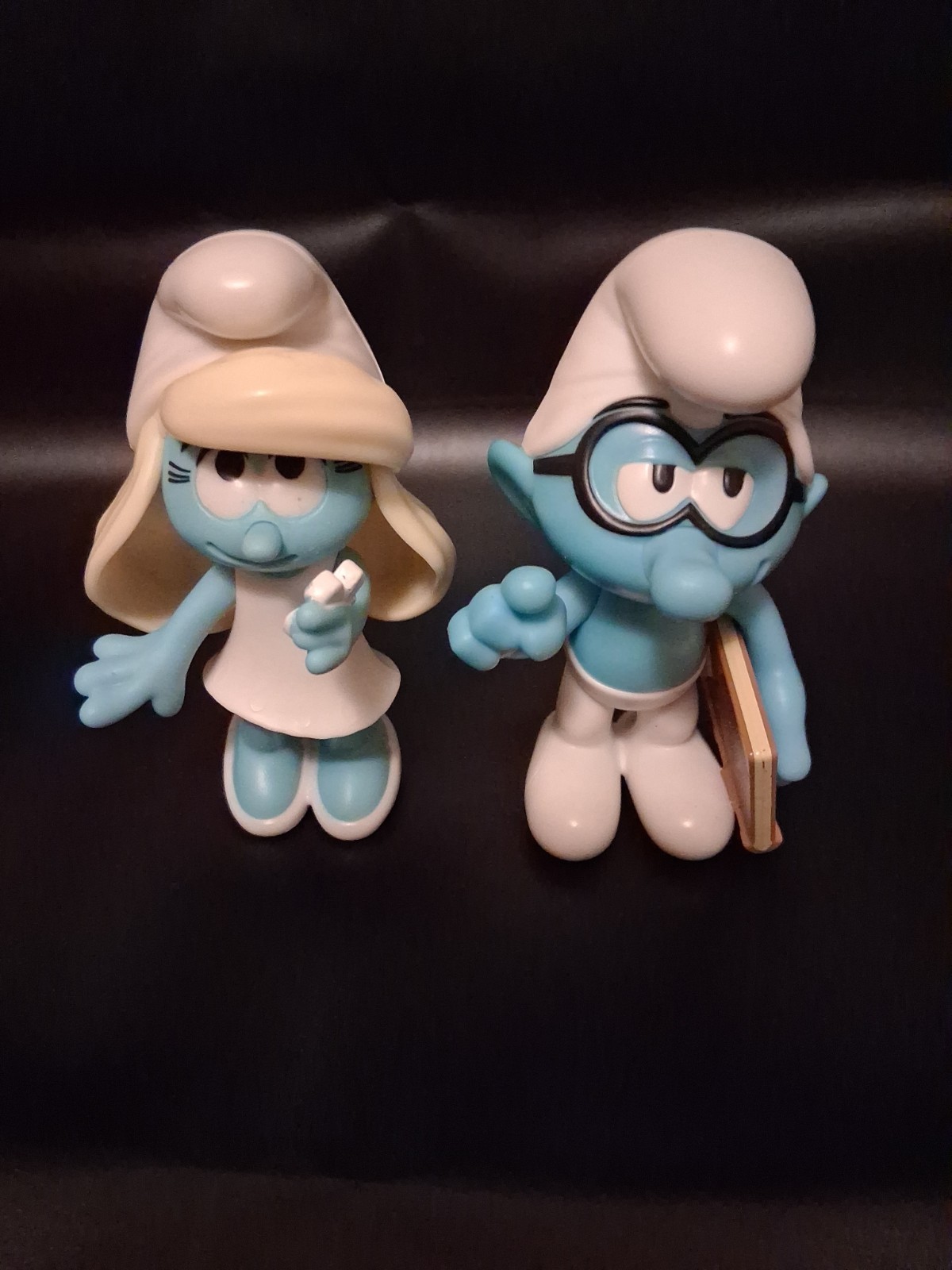 Puffo e Puffo Cervello 2024 Figure 3 1/2 Pollici