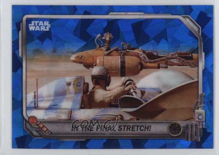 2024 Topps Chrome Sapphire Star Wars The Phantom Menace Podracing #PR-8 06in