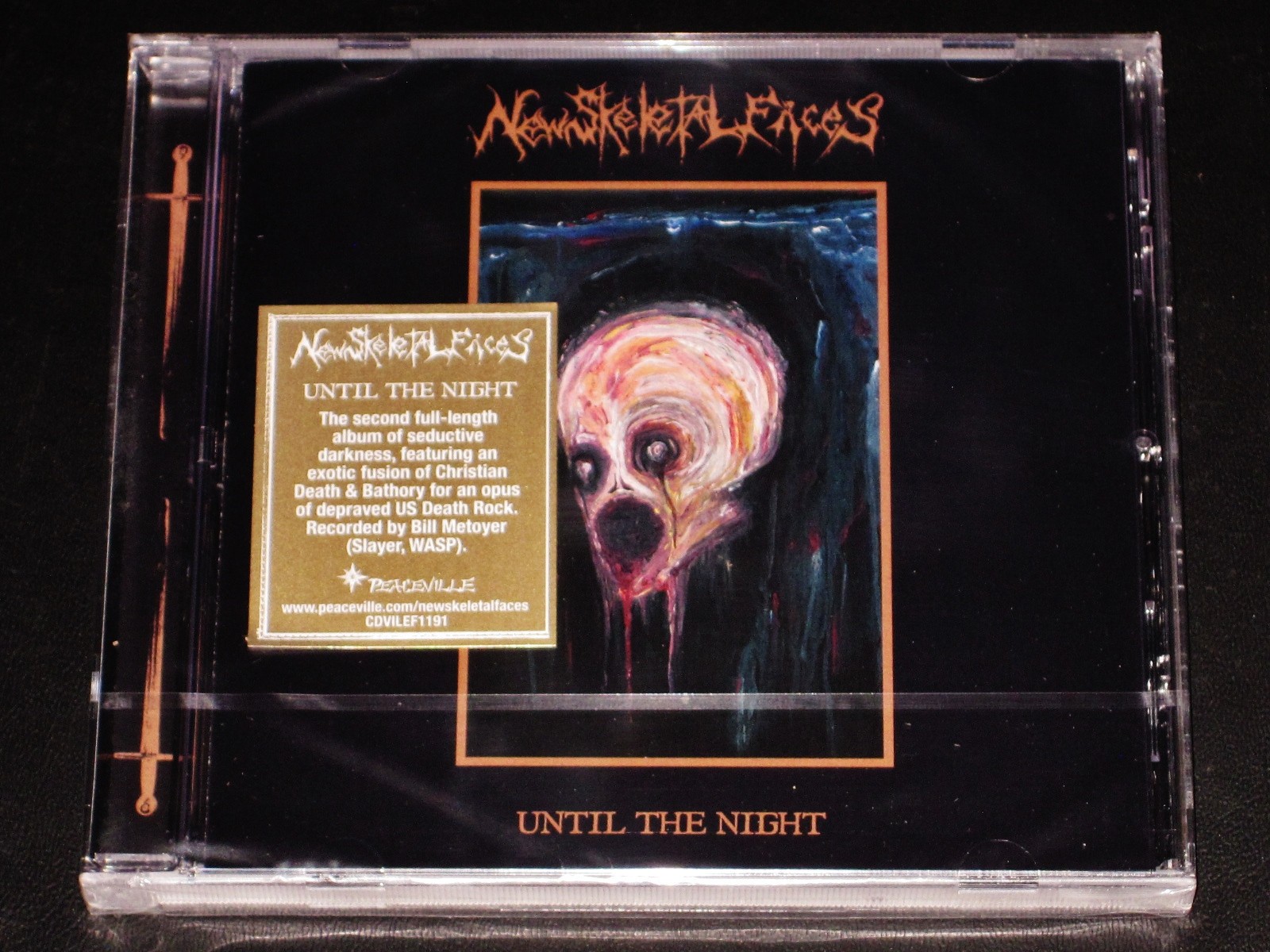 New Skeletal Faces: Until The Night CD 2024 Peaceville Records Germany JC NEW