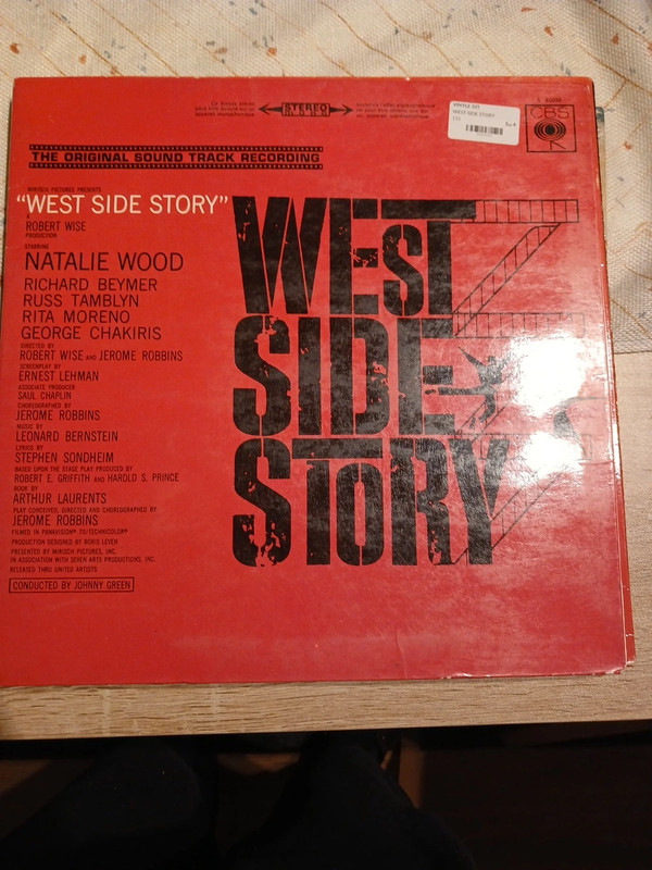 Vinyle 33t  West  Side Story