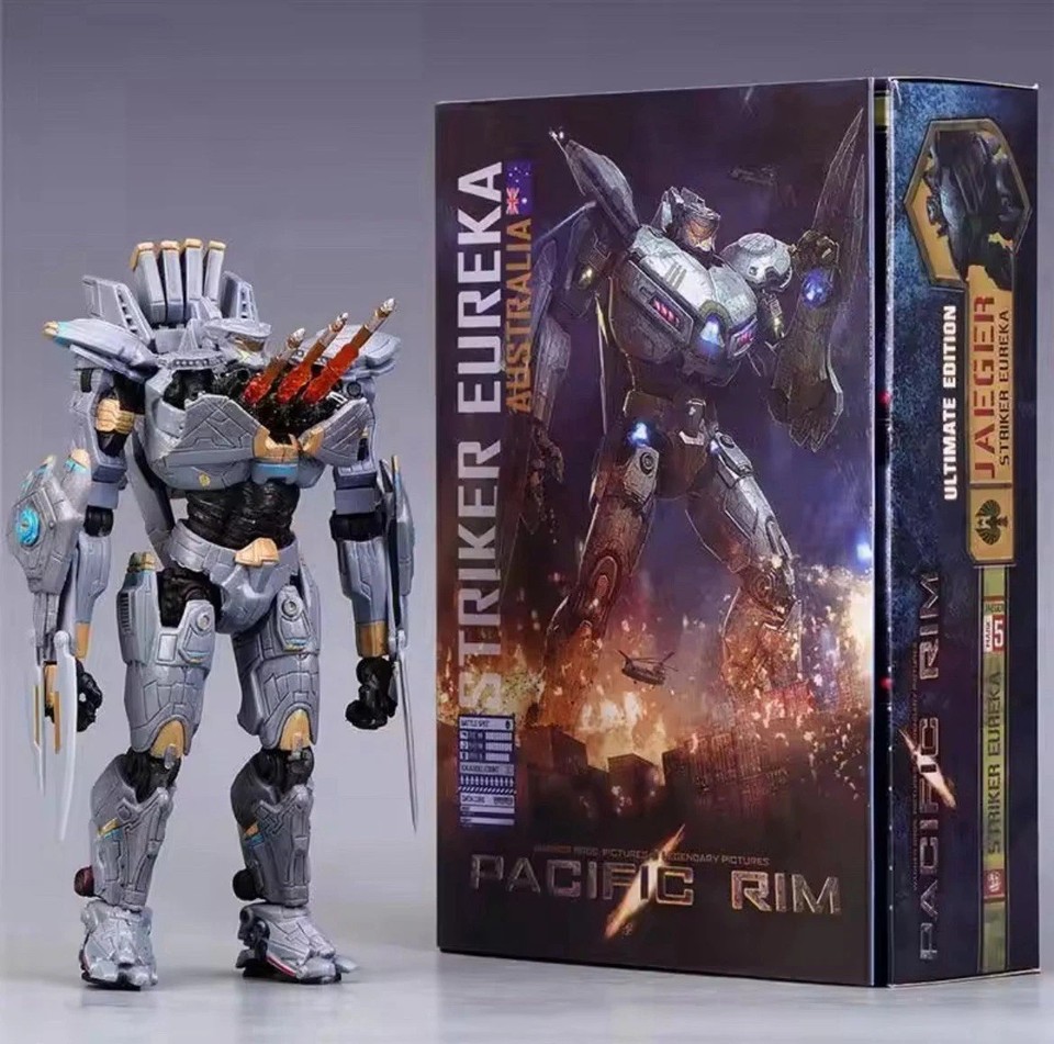 Modellino NECA Pacific Rim Striker Eureka Mark-5 Jaeger piloti australiani