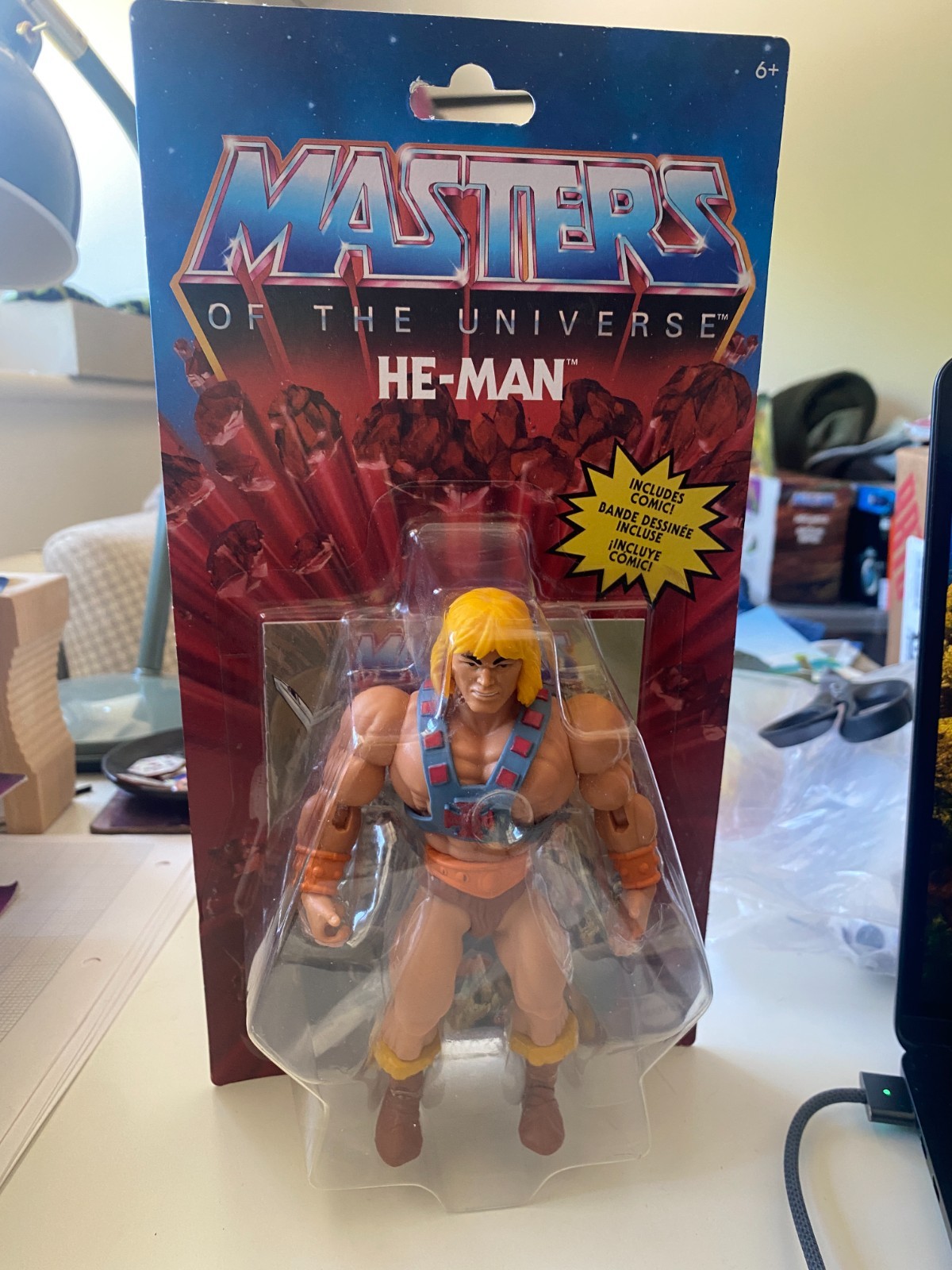 Mattel Masters Of The Universe Origins Modellino He-Man 5,5 pollici