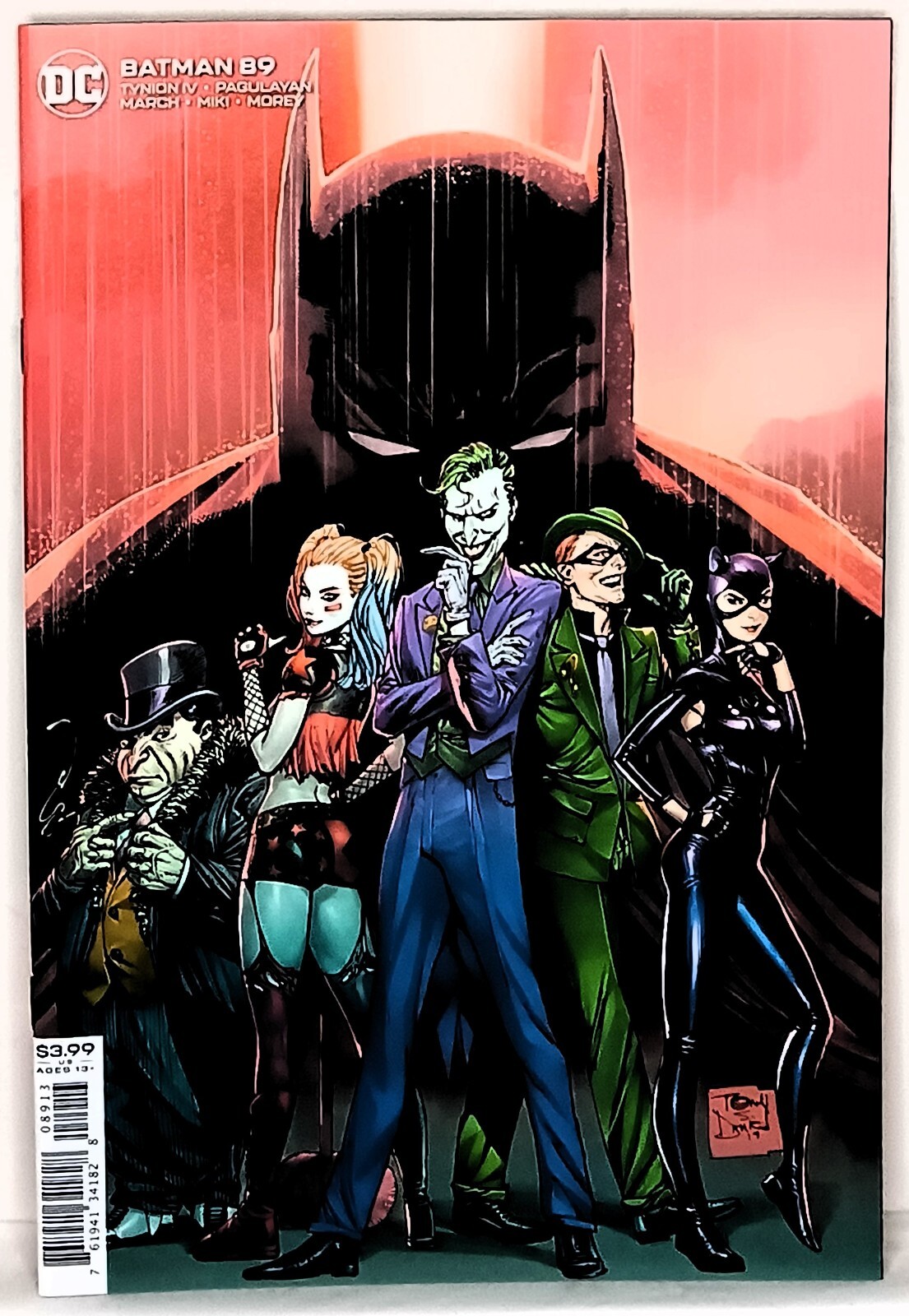 BATMAN #89 | Copertina variante Minimal Trade 3a stampa Tony S Daniel | DC Comics