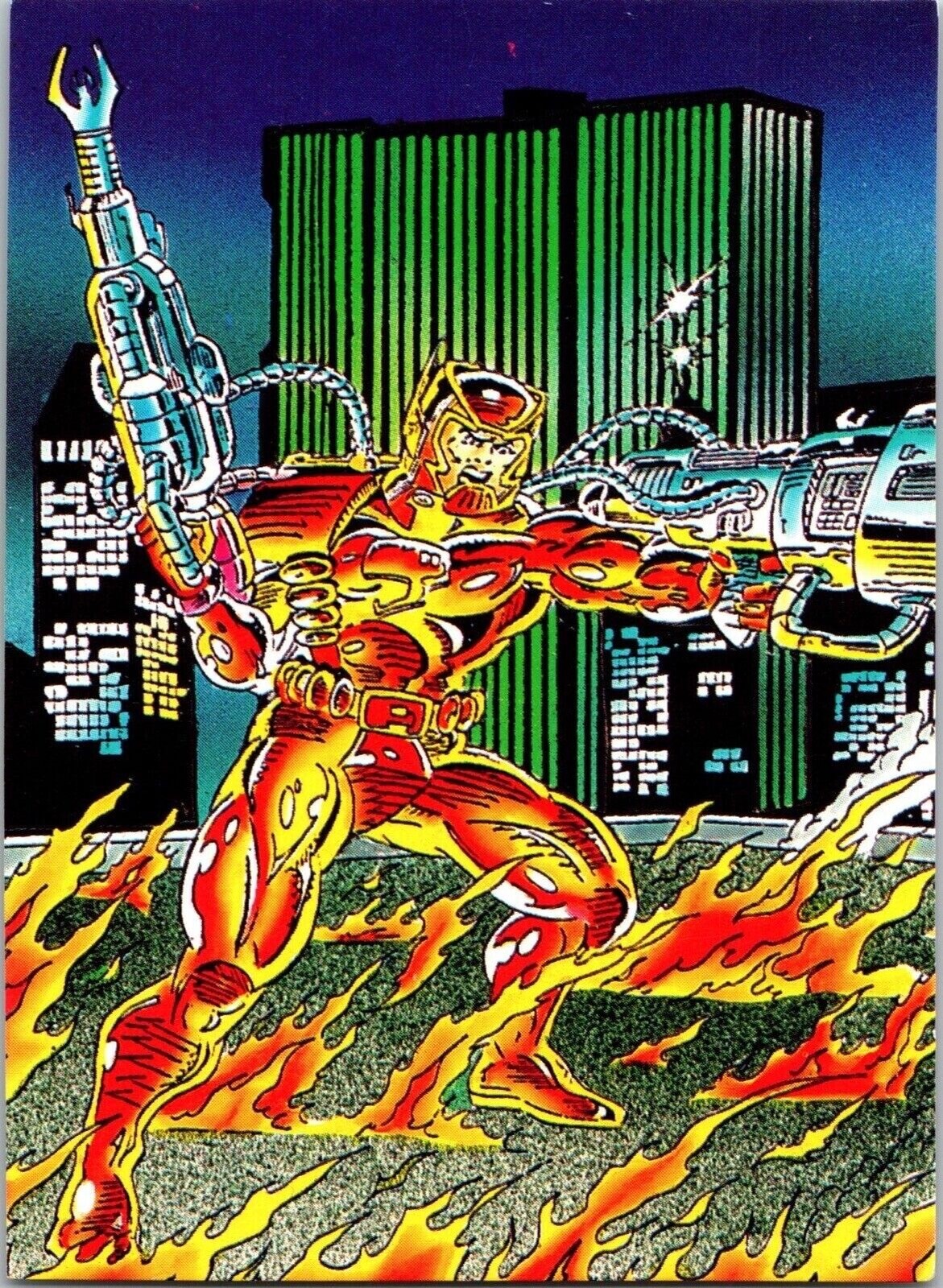 1992 Arson 23 Shadowhawk Comic Images Trading Card TC CC