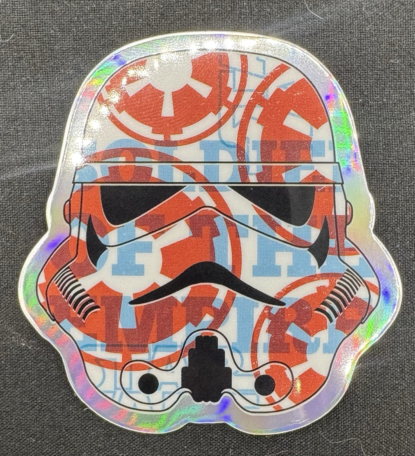 2026 Topps Chrome Star Wars Stormtrooper Command #SC-2 Diecut Refractor