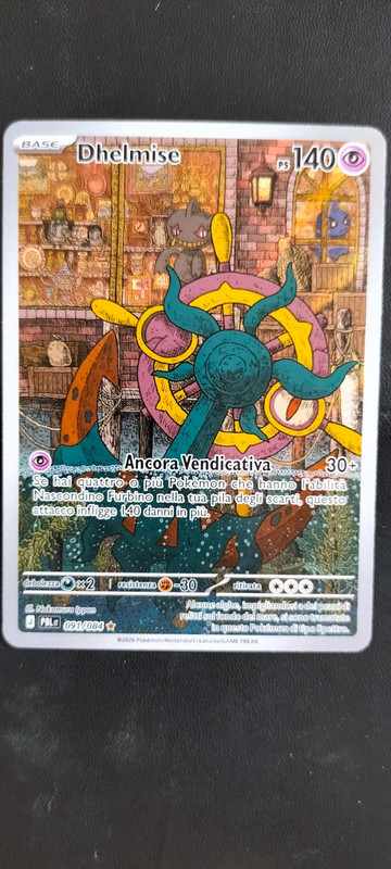 Pokémon Dhelmise 091/084 illustration