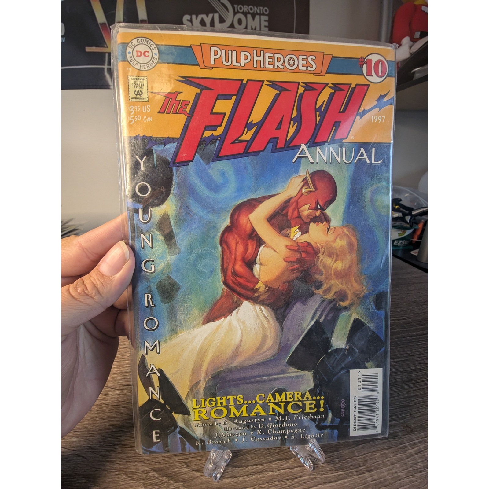 The Flash Annual 10 Pulp Heroes Young Romance DC Comic Book 1997