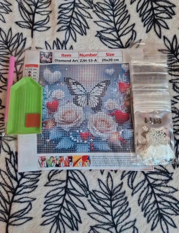 Kit complet papillon 🦋 peintures diamants 💎