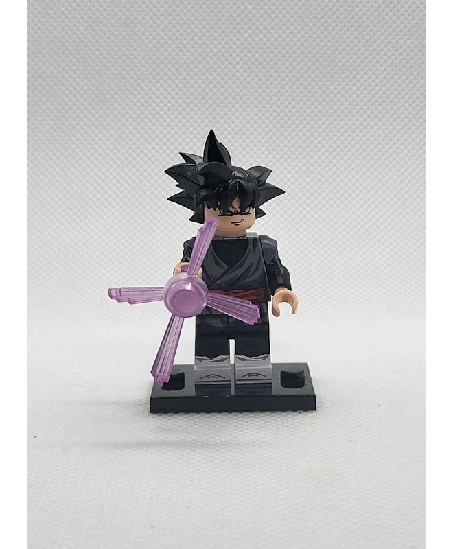 Personnage type Lego - goku Black (Lego-style Character - Dragon Ball Super - Goku Black)