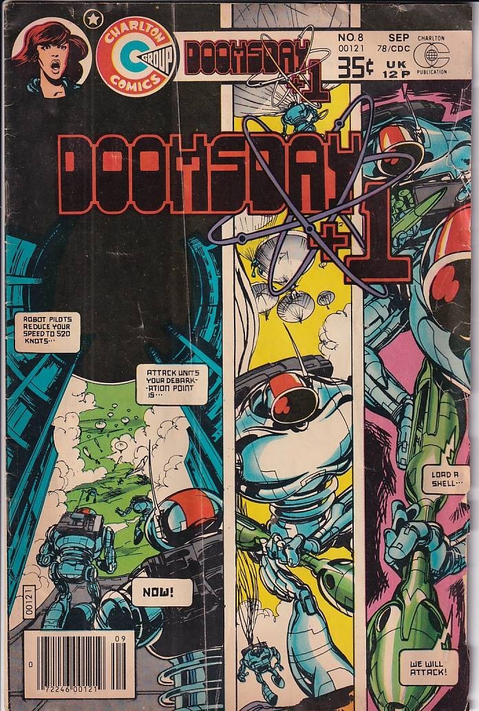 42831: CHARLTON COMICS DOOMSDAY #8 grado VG