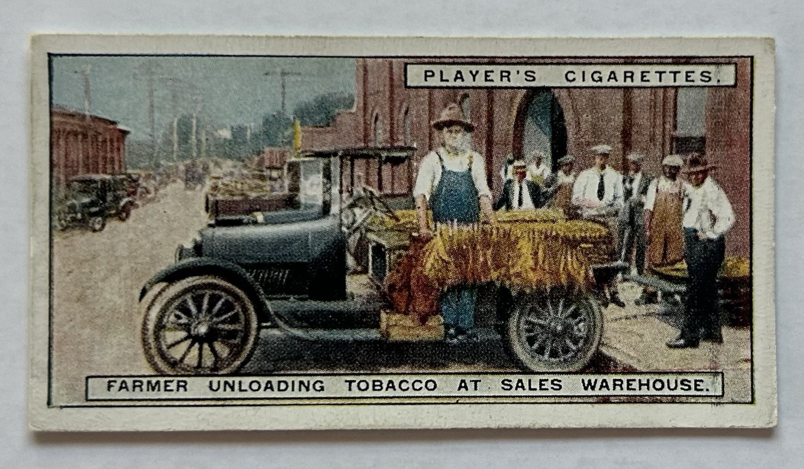 Carta Tabacco Giocatore Agricoltore Scarico Tabacco Magazzino Scena #12 CC5