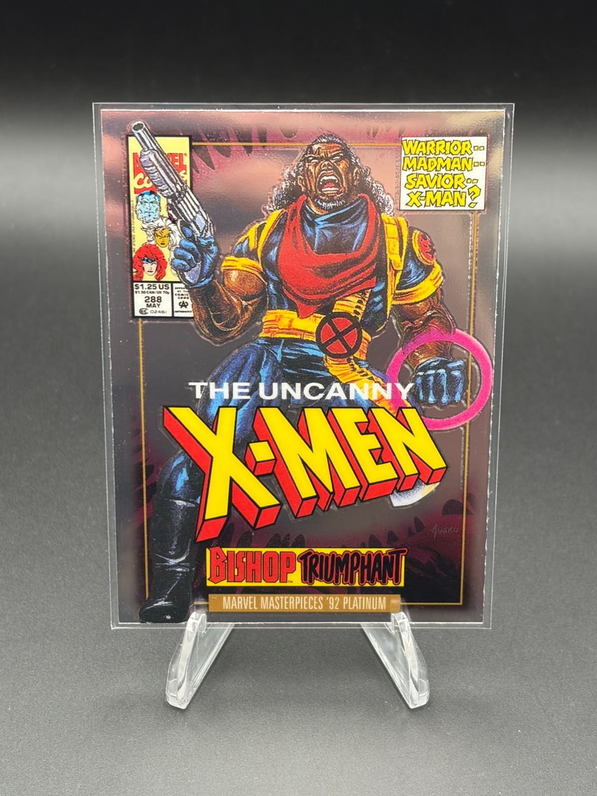 Copertine variante 2024 Marvel Masterpieces '92 Bishop #6-V