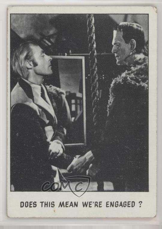 1973 Topps You'll Die Laughing Does This Mean We're Engaged? #108 0s4