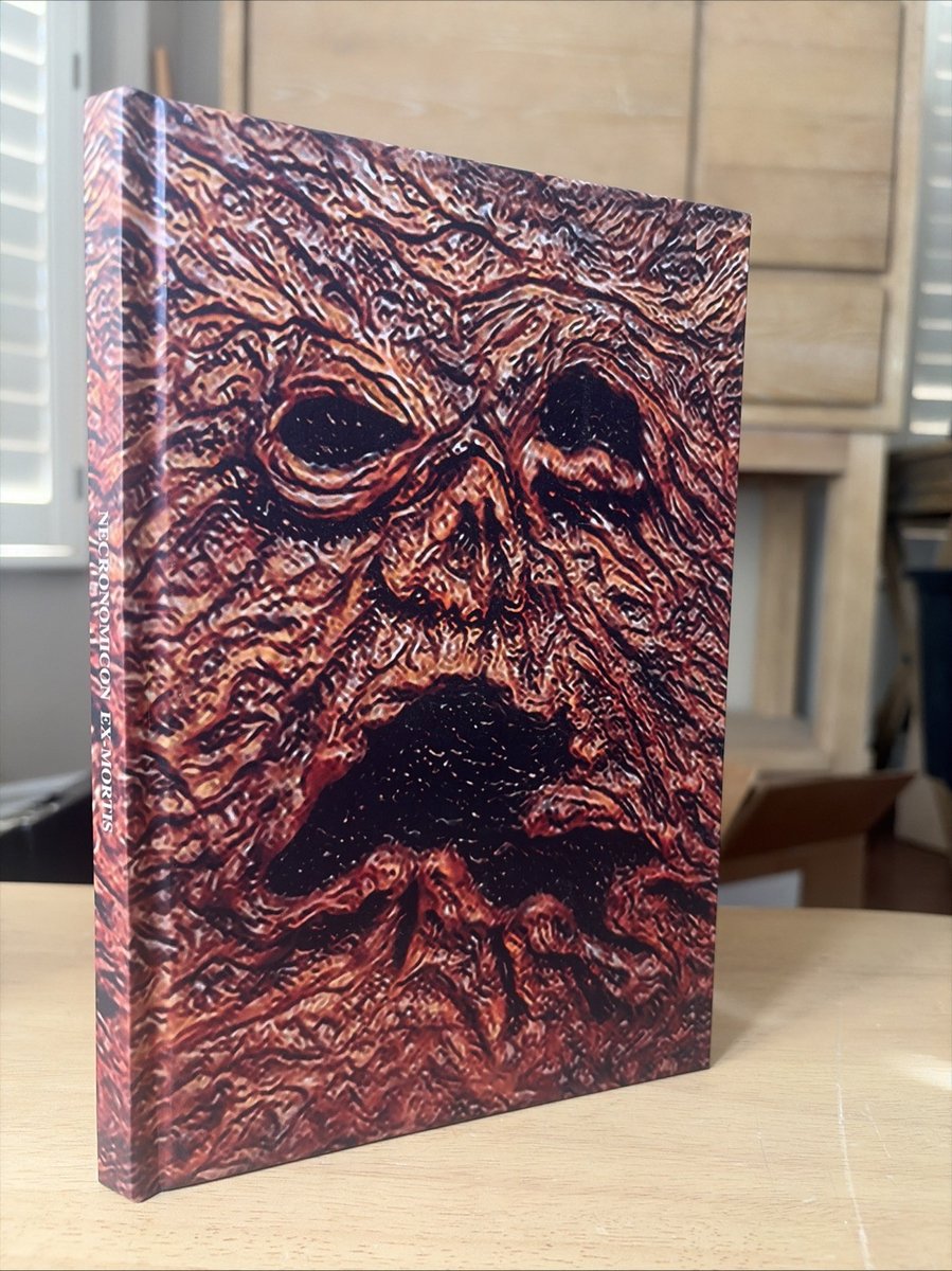 Nuovo Necronomicon Ex-mortis Magic Book Demon Evil Dead Summon Book Horror Prop