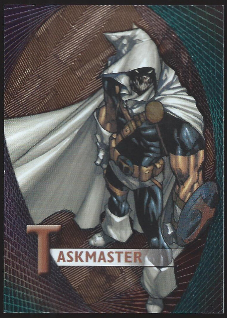 2012 Marvel Beginnings Series 2 PRIME MICROMOTION Foil inciso #M-53...TASKMASTER