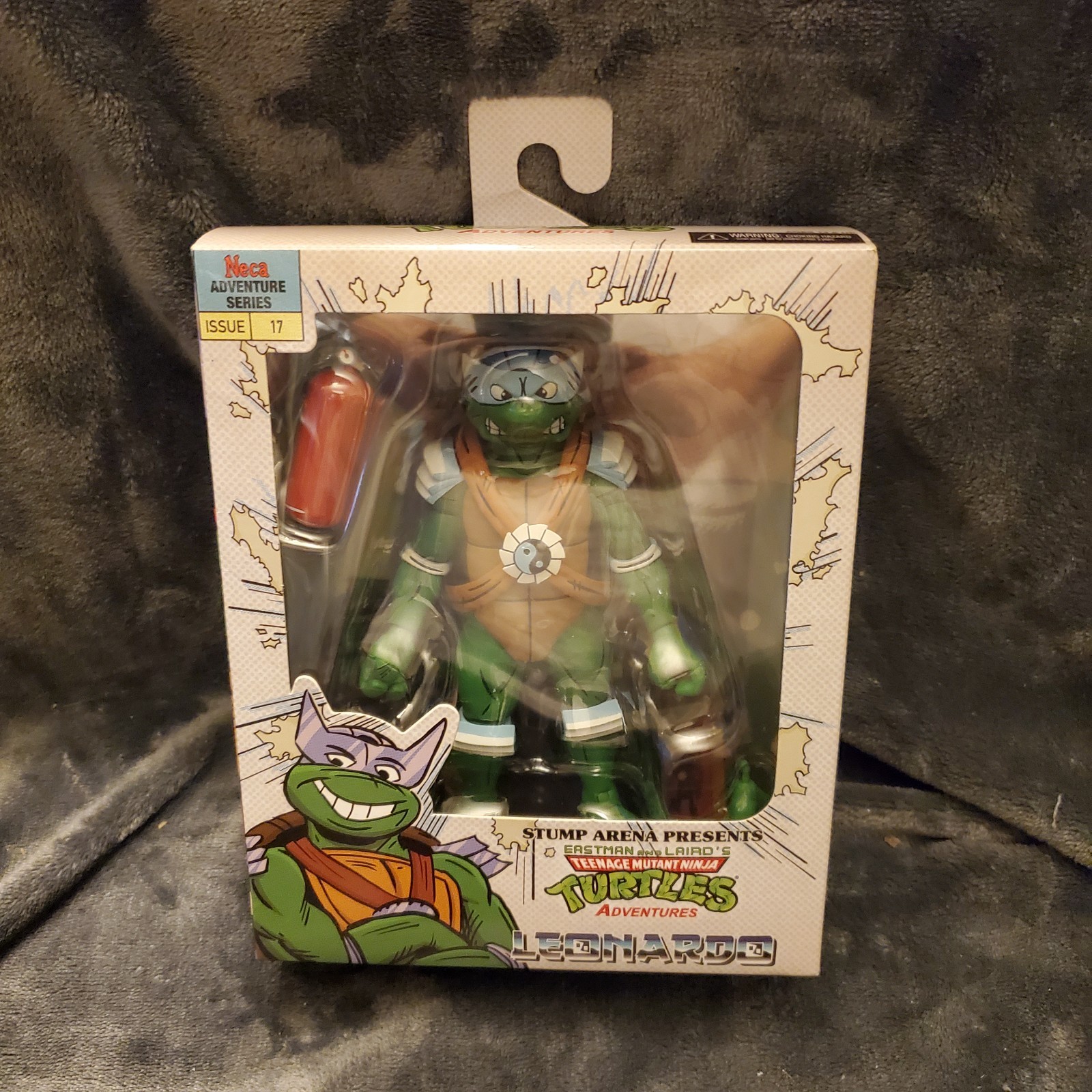 NECA TMNT Stump Arena Leo Leonardo SEALED ACTION FIGURE (Ross Exclusive)