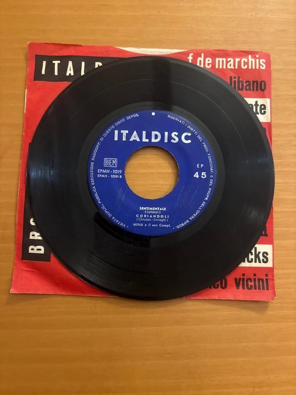 Mina Ep Italdisc