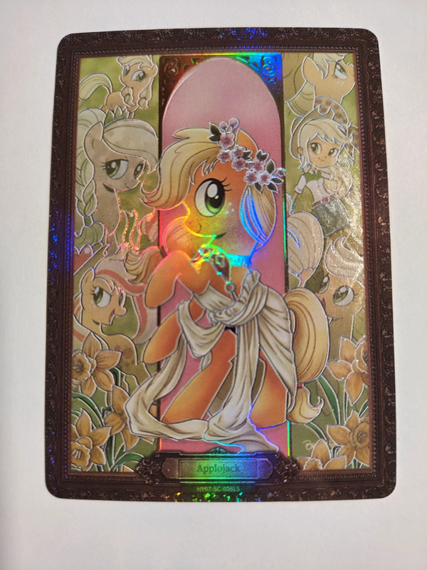Carte My Little Pony Kayou Applejack 2025 HY07-SC-006 L5 Rare holo