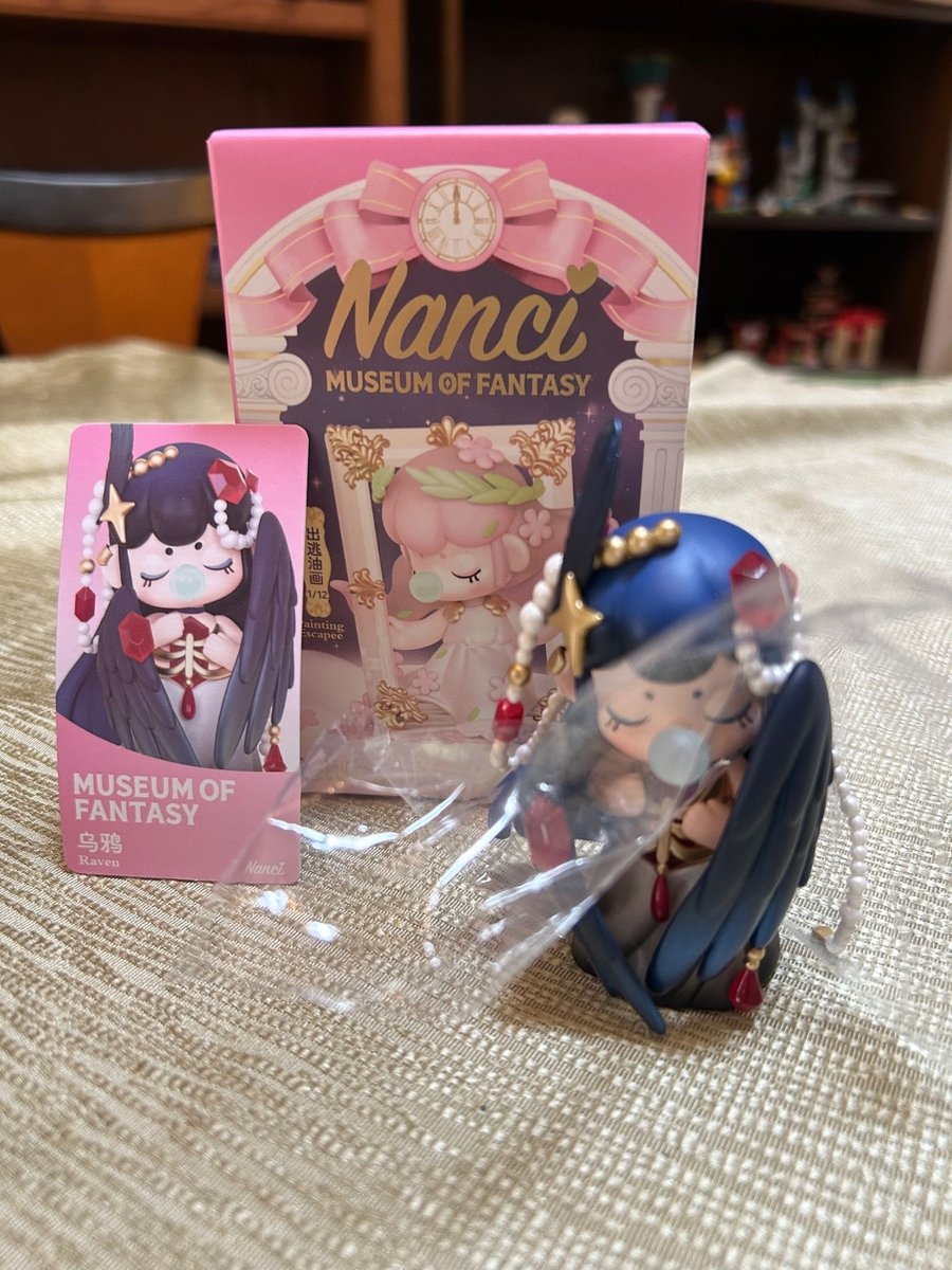 Modellino Rolife Nanci Museum of Fantasy Blind Box nuovo - Raven