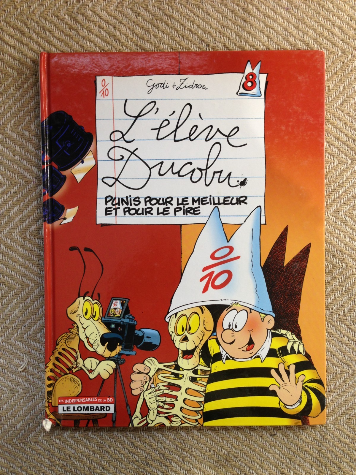 P5 BD - L'ÉLÈVE DUCOBU - PUNIS POUR LE MEILLEUR ET POUR LE PIRE - T.8 LE LOMBARD