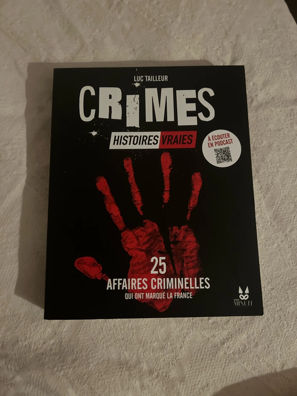 Livre crimes histoires vraies