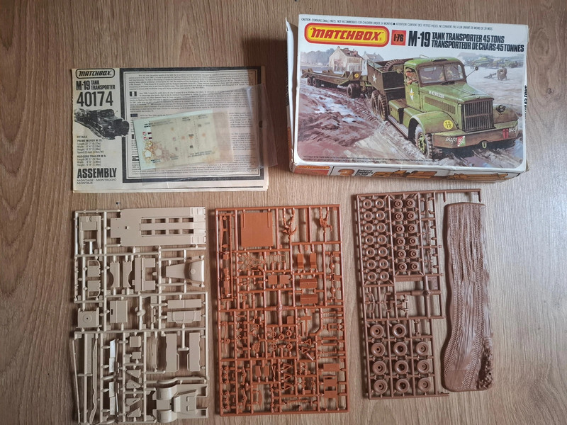 Matchbox 1/76 M 19 Tank transporter (Transporteur de tanks)