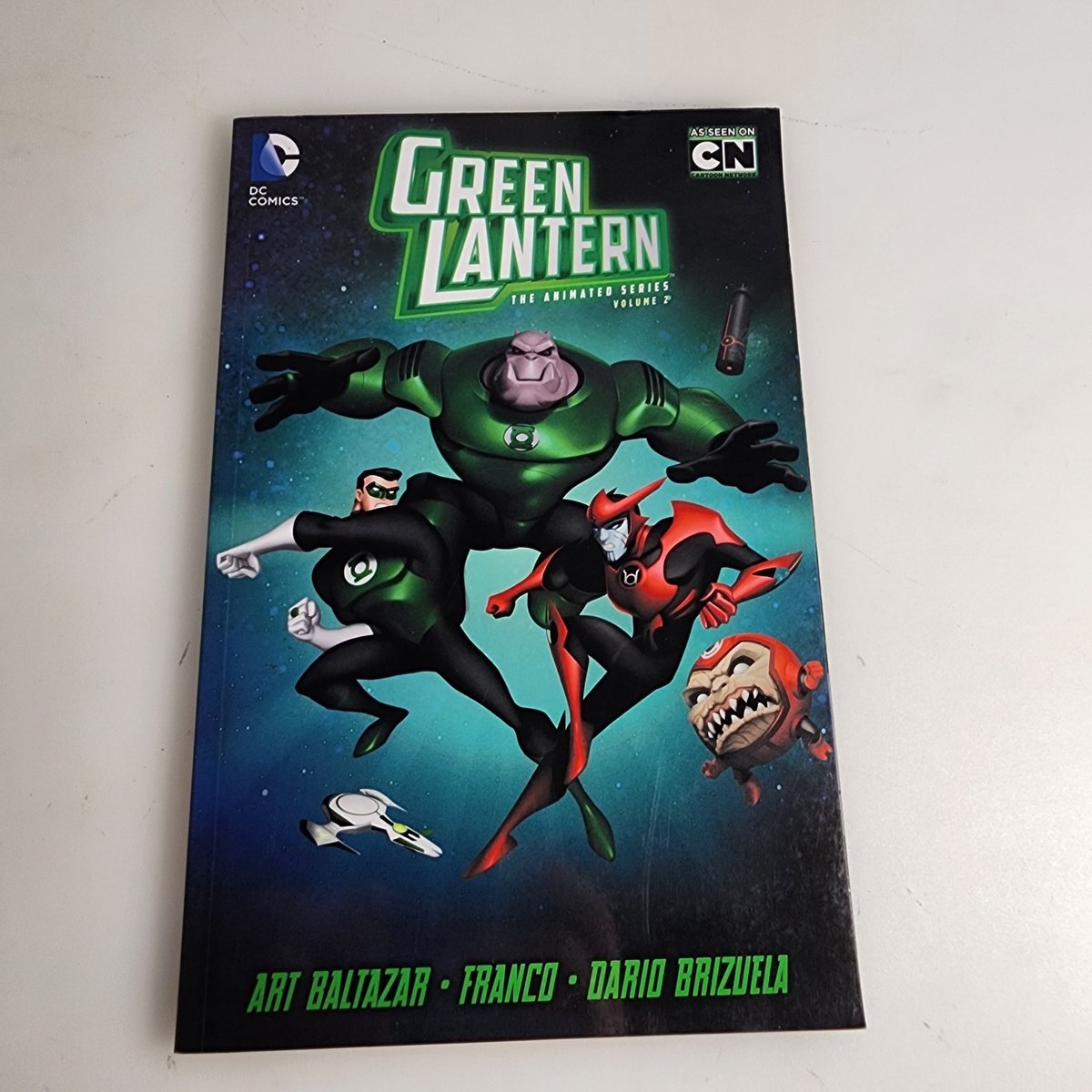 Lanterna Verde La Serie Animata Volume 2 DC TPB 2013 Lanterne Rosse Kilowog Aya