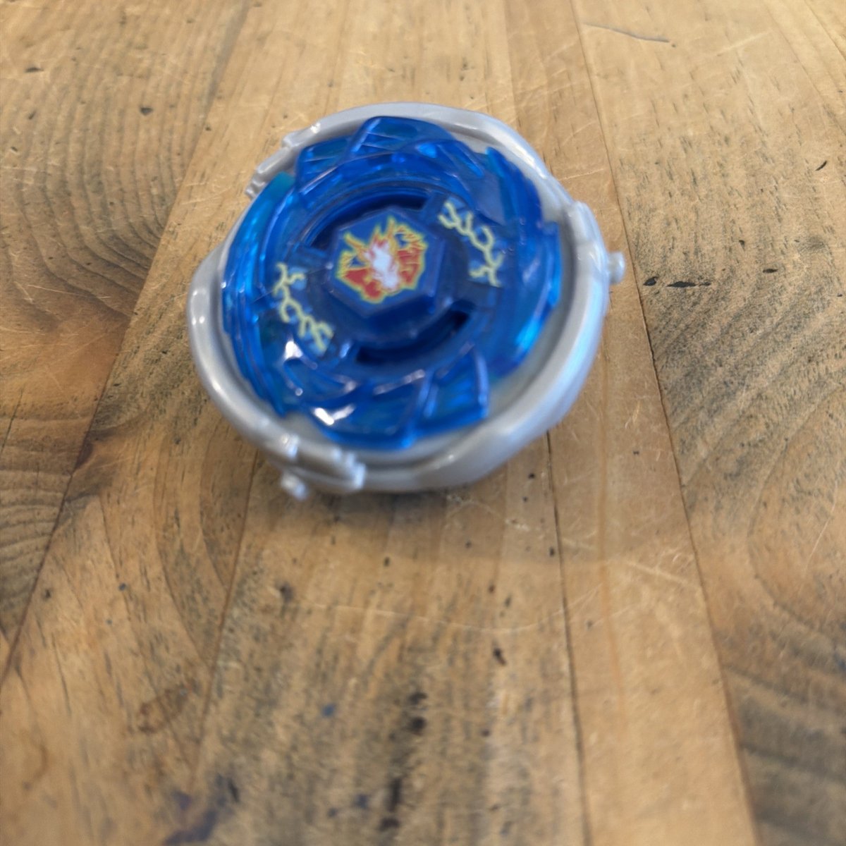 Vintage Large Blue Bey Blade Rare Storm Pegasus