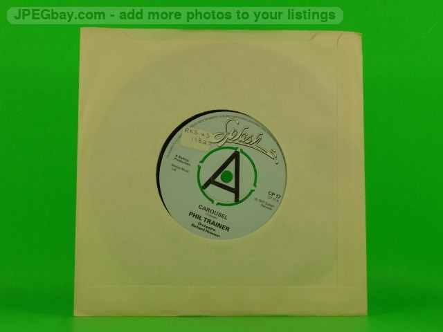 PHIL TRAINER CAROUSEL (DEMO) (154) 2 Track 7" Single Plain Sleeve SPLASH