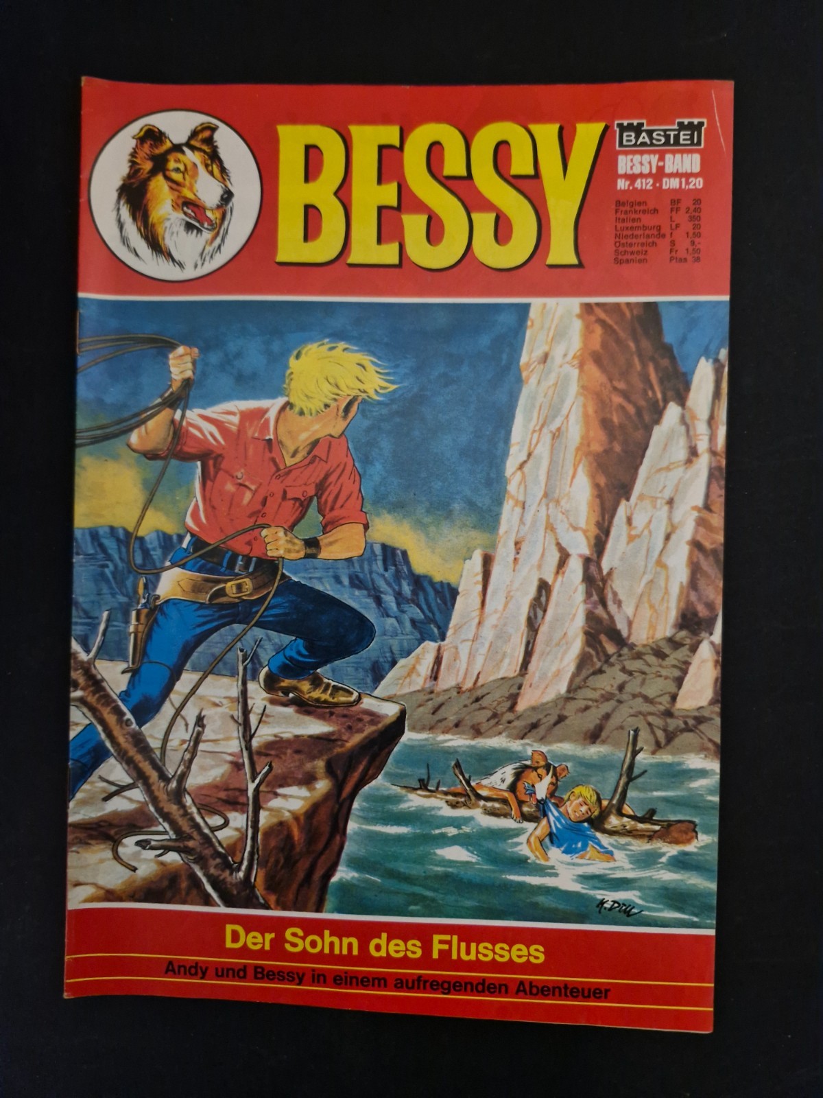 Fumetto Bessy n.412 (Bastei 1ª Edizione) Z1-2
