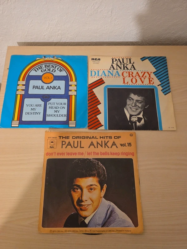 3x 45T Paul Anka