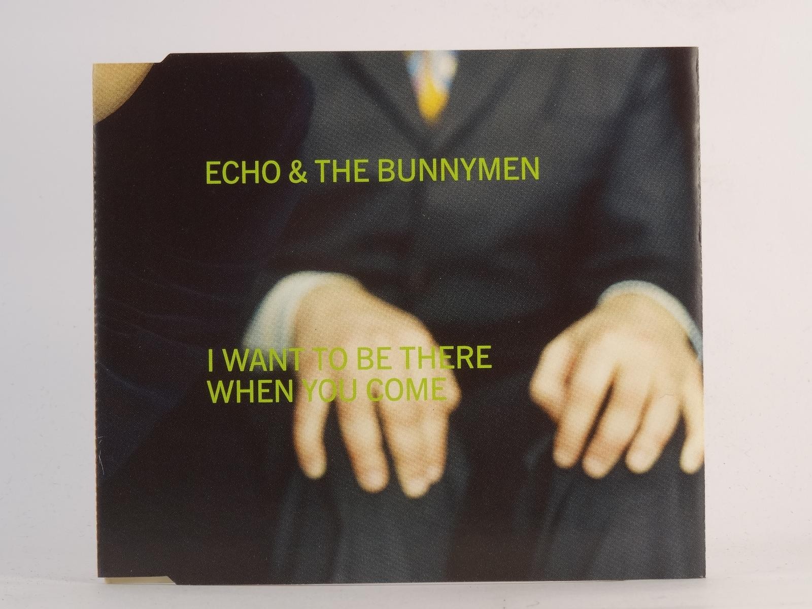 ECHO & THE BUNNYMEN I WANT TO BE THERE WHEN YOU COME (J68) 3 Track CD Single plu
