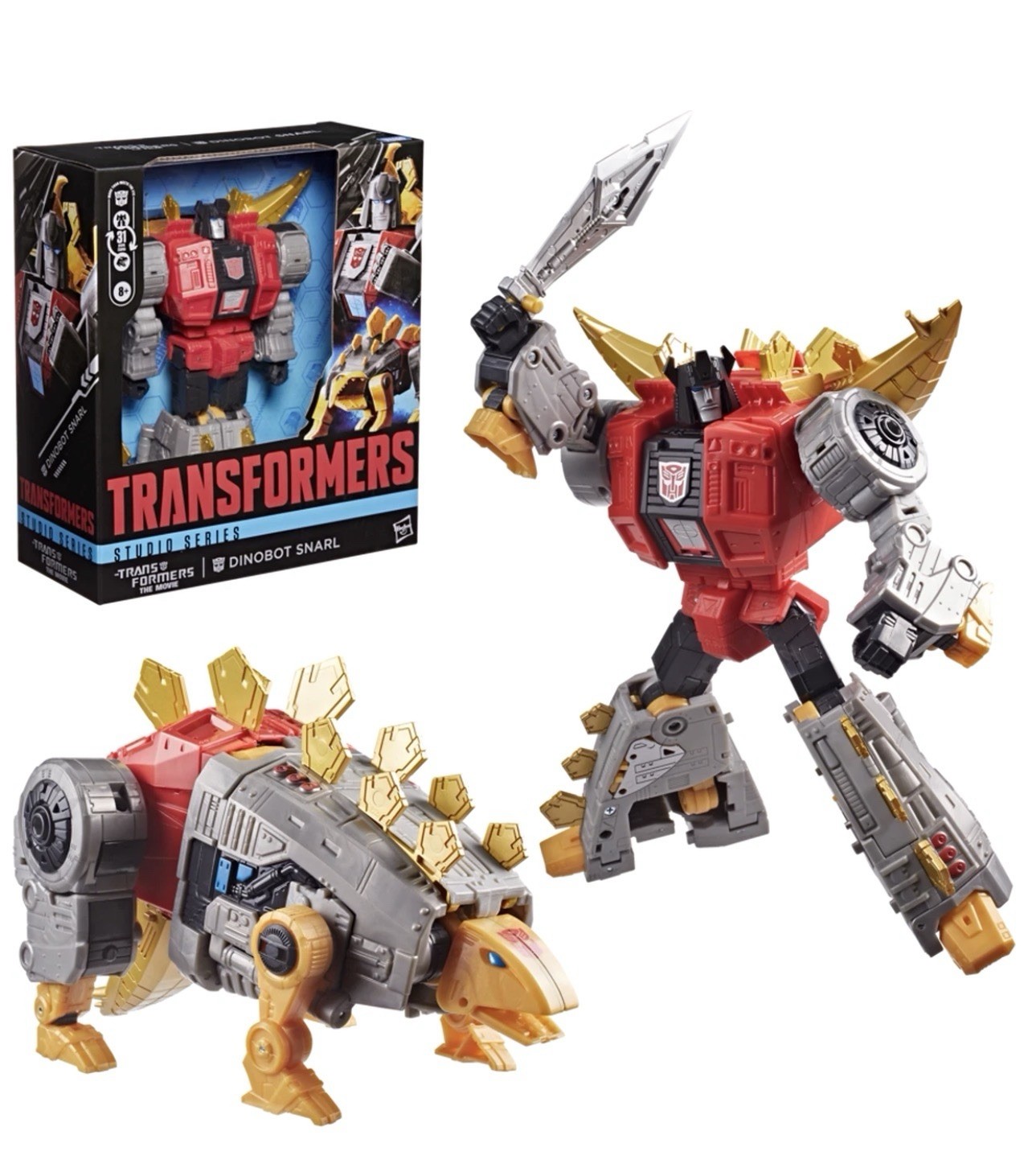 Hasbro SS86 Dinobot Snarl Leader Class Transformer Studio Series Il Film Nuovo