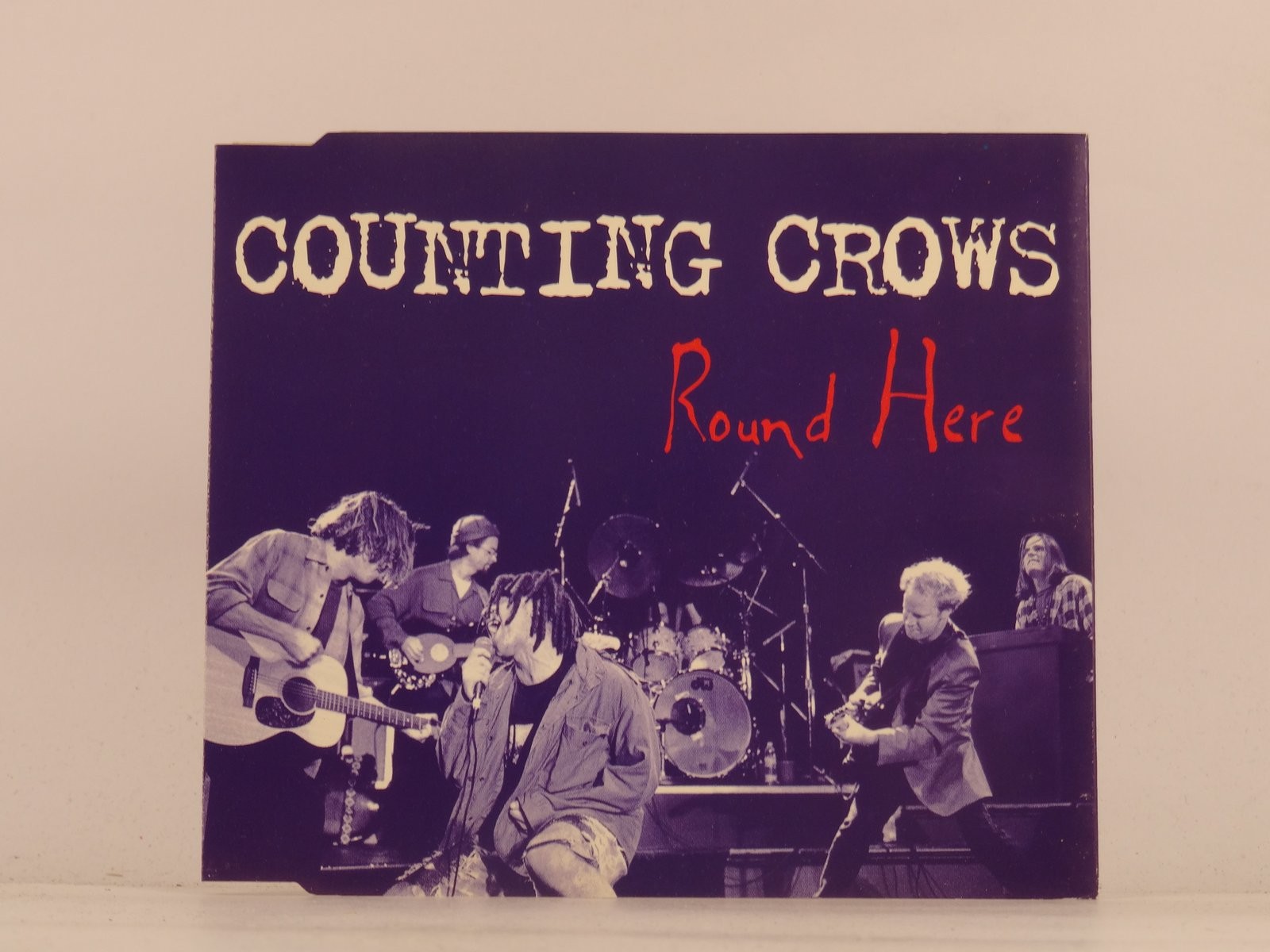 COUNTING CROWS ROUND HERE (L10) 3 Track CD Single plus Picture Sleeve GEFFEN