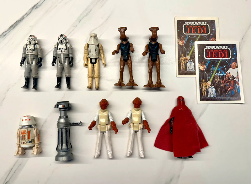 Figuras Star Wars Vintage Kenner (No comprar)