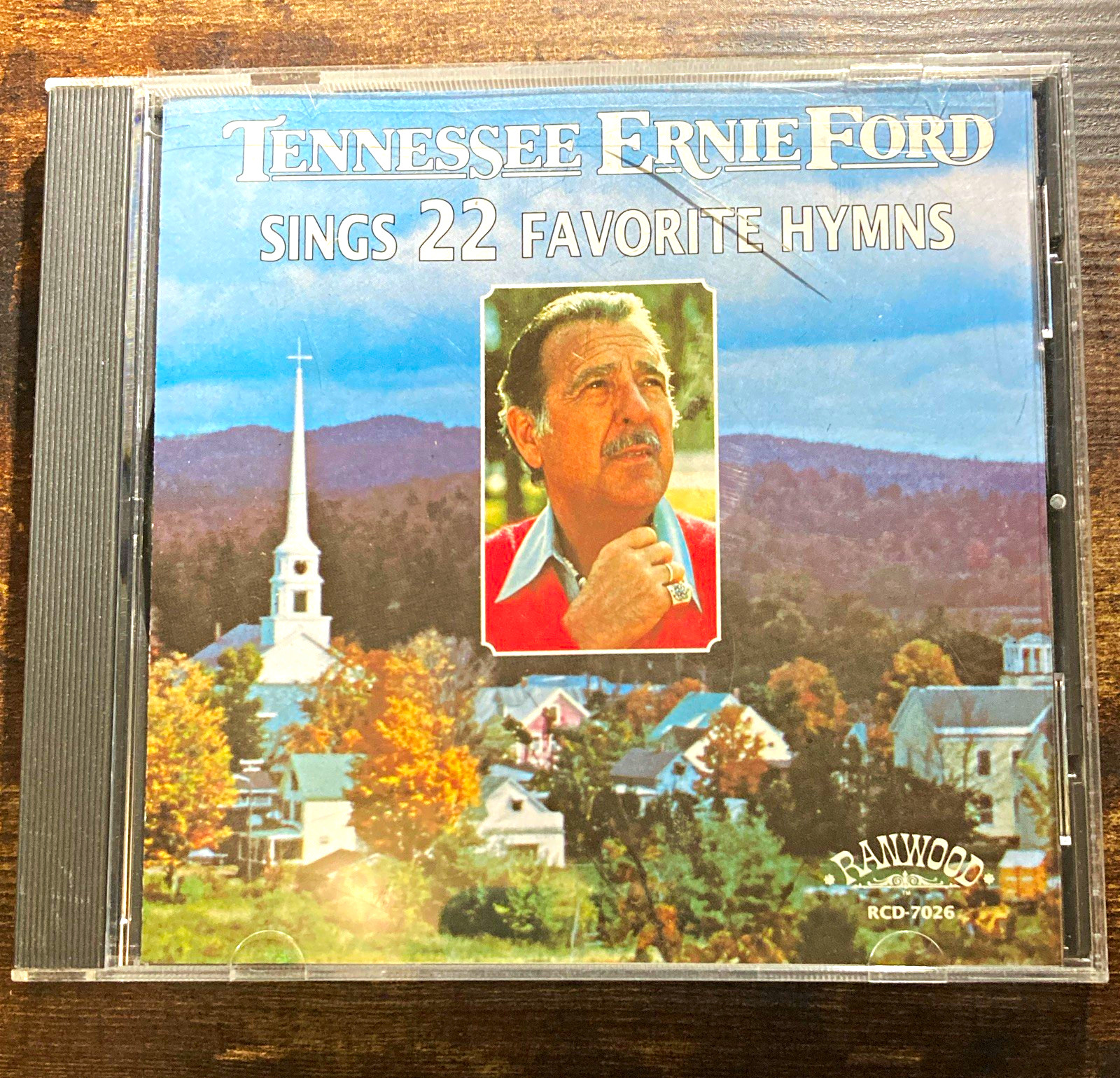 Tennessee Ernie Ford – Sings 22 Favorite Hymns CD 1990 Gospel Ranwood RCD-7026