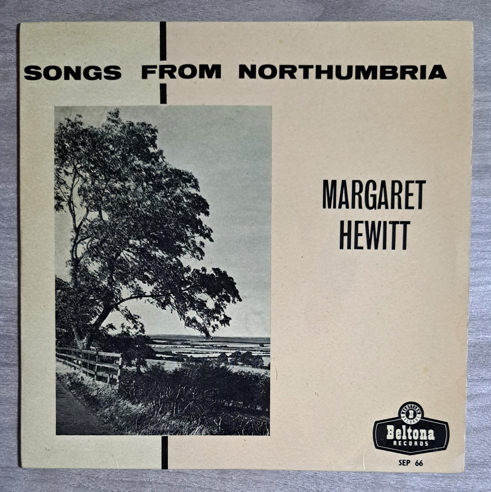 Margaret Hewitt - Songs From Northumbria - SEP 66 - 7" Vinyl EP Record